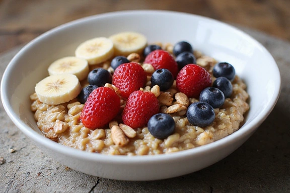 Vitalitasplusvb reggeli zabkása gyümölcsökkel